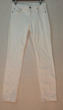 Kut from the Kloth Sienna Skinny White Jeans Size 6 Mid Rise Slimming